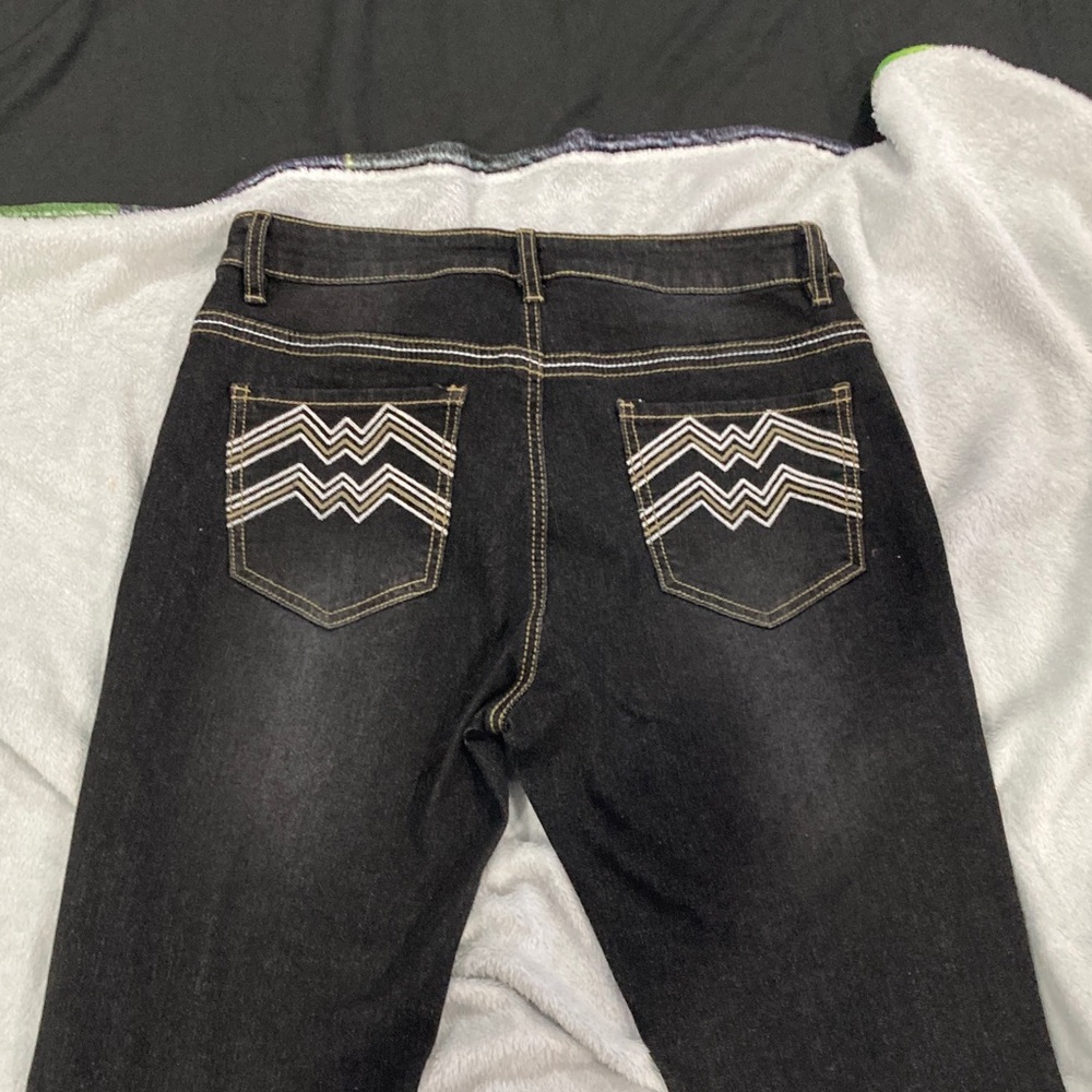 Women's Black Straight Leg